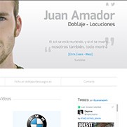 Juan Amador - Actor de doblaje